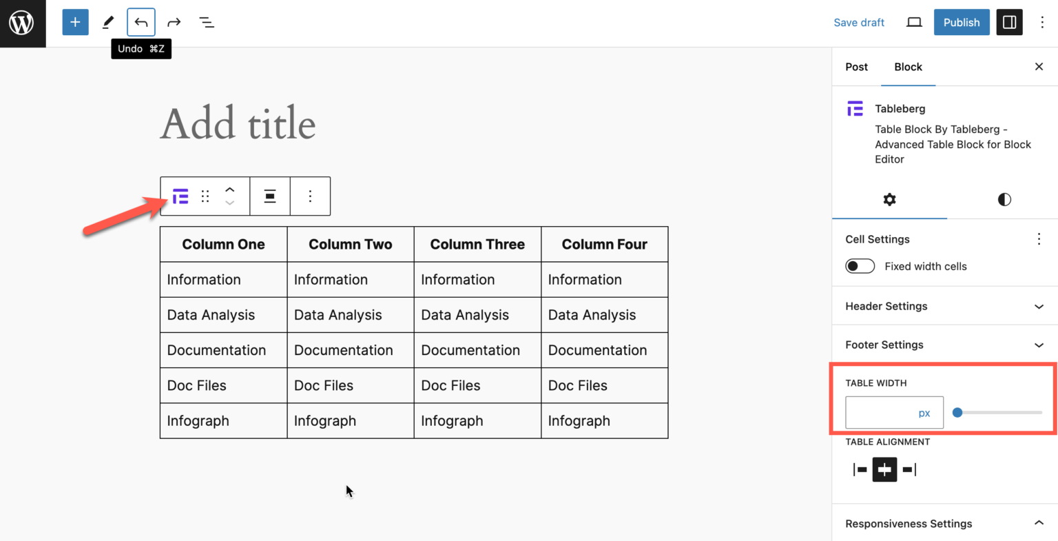 How to Change Table Width In WordPress (Two Ways)