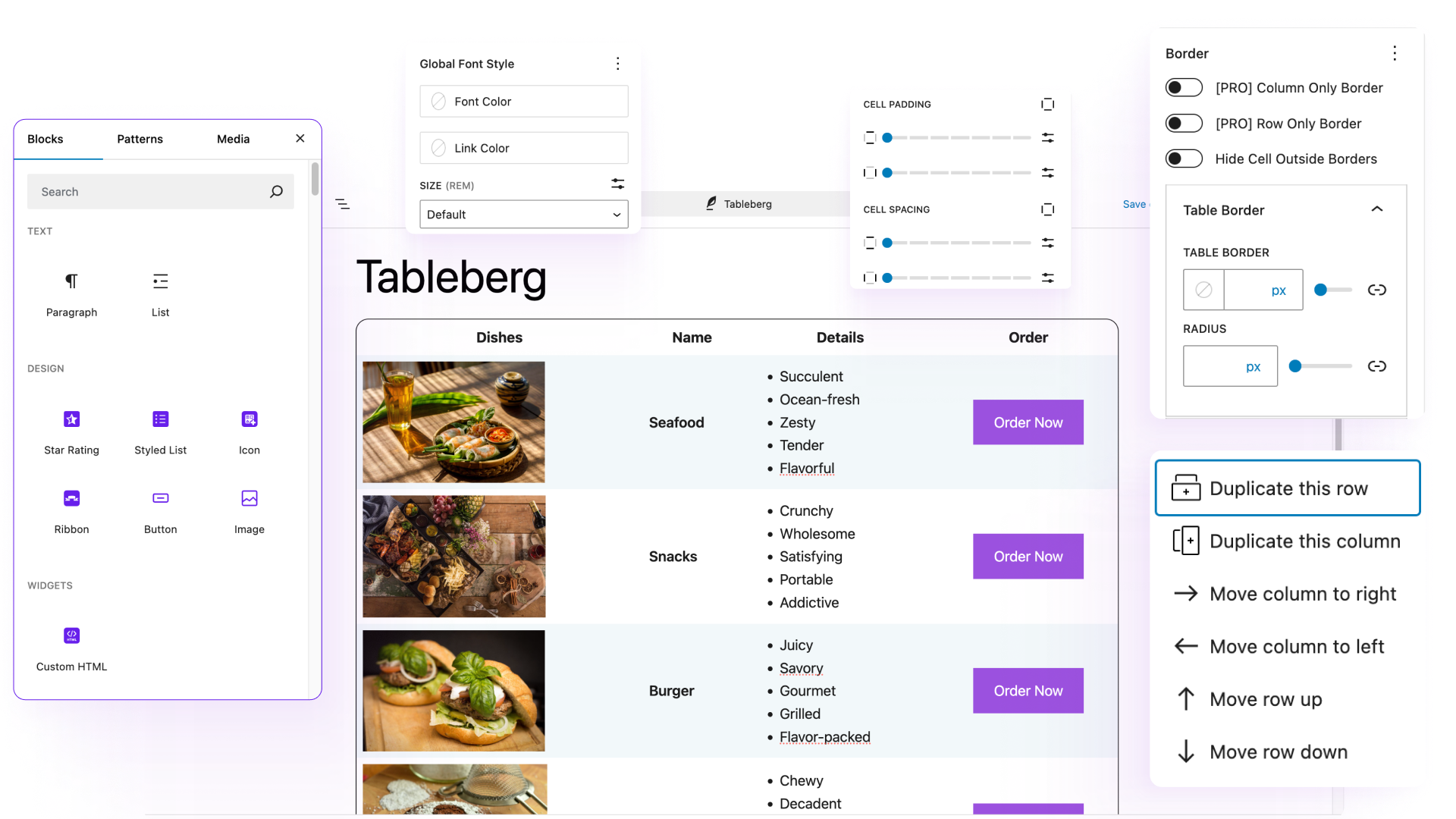  1 WordPress Gutenberg Table Block Plugin Meet Tableberg