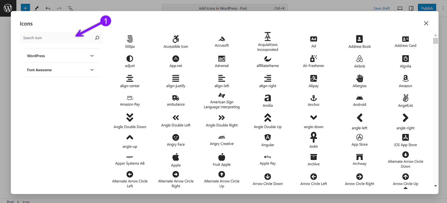 How to Easily Add Icons to Your WordPress Site