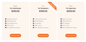 Best Value Highlighted Pricing Table pattern preview